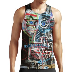 Contemplating All-over-print Unisex Tank Top