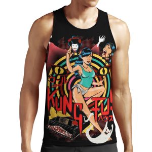 Cool Kung Fu House Hausu 1977 All-over-print Unisex Tank Top