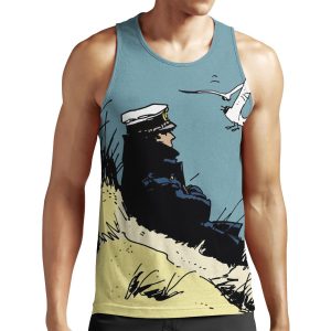 Corto Maltese On The Shore All-over-print Unisex Tank Top