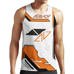 Counter Strike Asiimov Design All-over-print Unisex Tank Top
