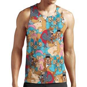 Country Bear Jamboree Pattern All-over-print Unisex Tank Top