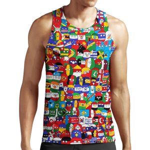 Countryball All-over-print Unisex Tank Top