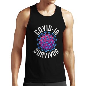 Covid 19 Survivor Tee All-over-print Unisex Tank Top