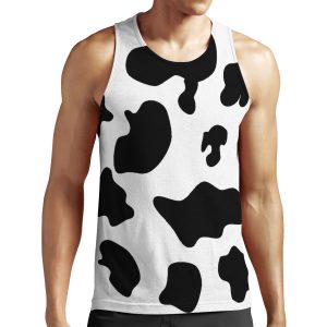 Cow Pattern Spots Animal Print All-over-print Unisex Tank Top