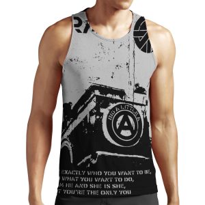 Crass I Am He And She Is She But You Are The Only You Do Exactly What You Want To Do Anarchist All-over-print Unisex Tank Top