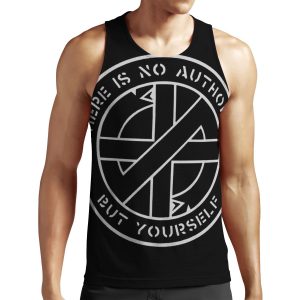 Crass There Is No Authority But Yourself All-over-print Unisex Tank Top
