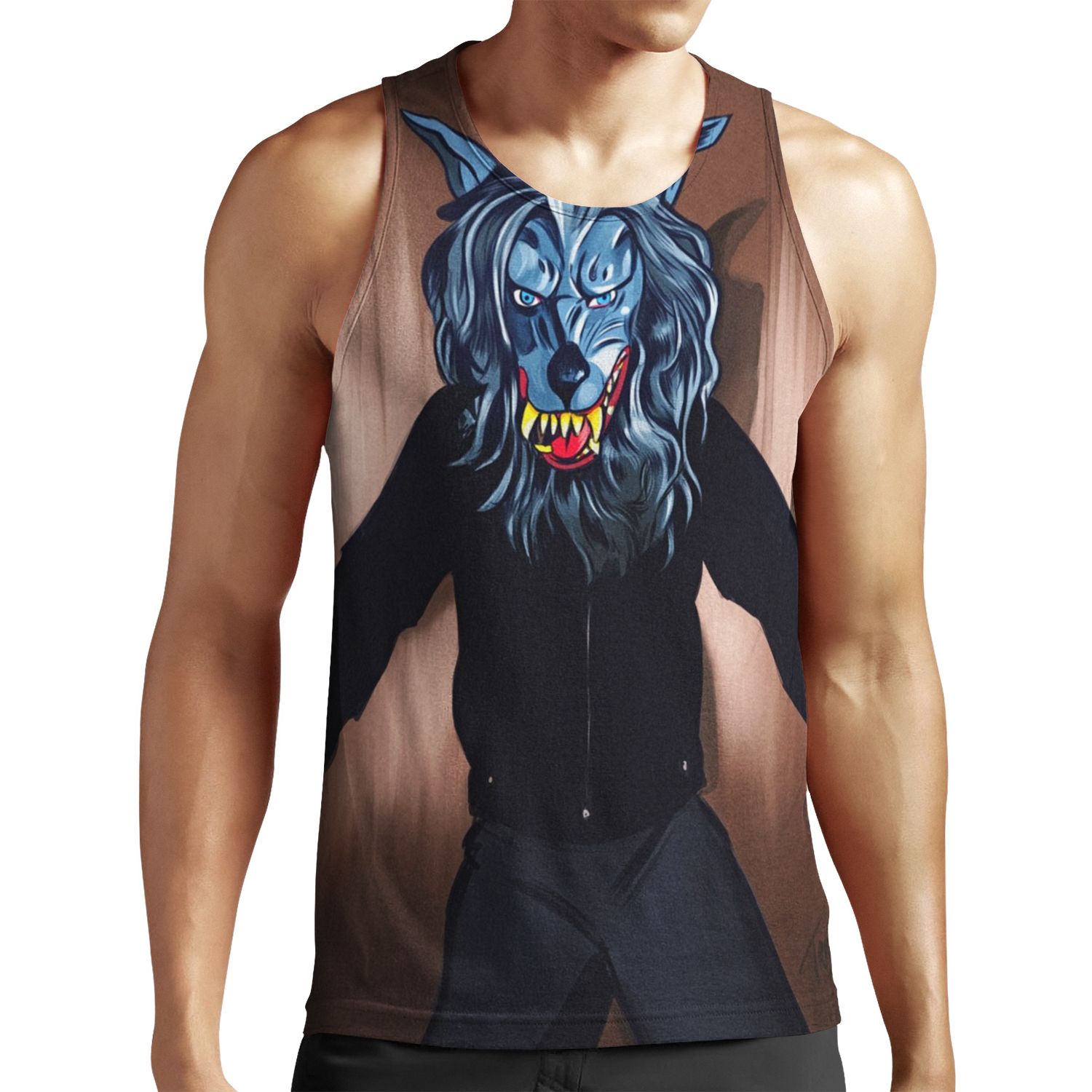 Creep All-over-print Unisex Tank Top
