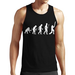 Cricket Evolution Of Man All-over-print Unisex Tank Top
