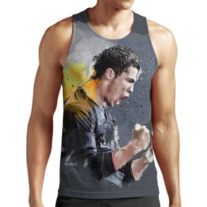 Cristiano Ronaldo Painting All-over-print Unisex Tank Top