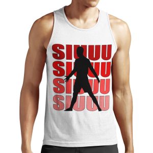 Cristiano Ronaldo Siuuu All-over-print Unisex Tank Top