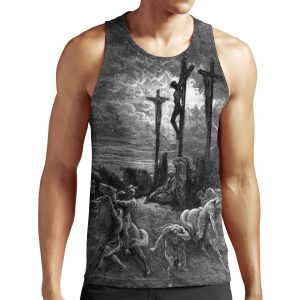 Crucifixion Darkness All-over-print Unisex Tank Top