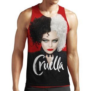 Cruella Deville All-over-print Unisex Tank Top