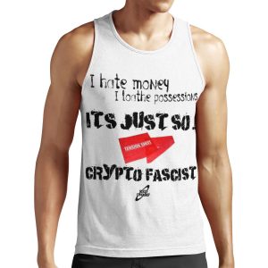 Crypto Fascist All-over-print Unisex Tank Top