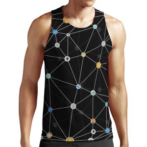 Cryptocurrency All-over-print Unisex Tank Top