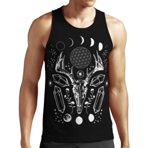 Crystal Moon All-over-print Unisex Tank Top