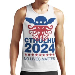 Cthulhu 2024 No Lives Matter All-over-print Unisex Tank Top