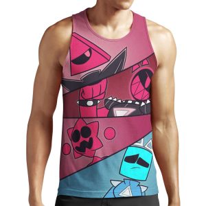 Ctyh Cuda Blixer Lycan And Cube All-over-print Unisex Tank Top