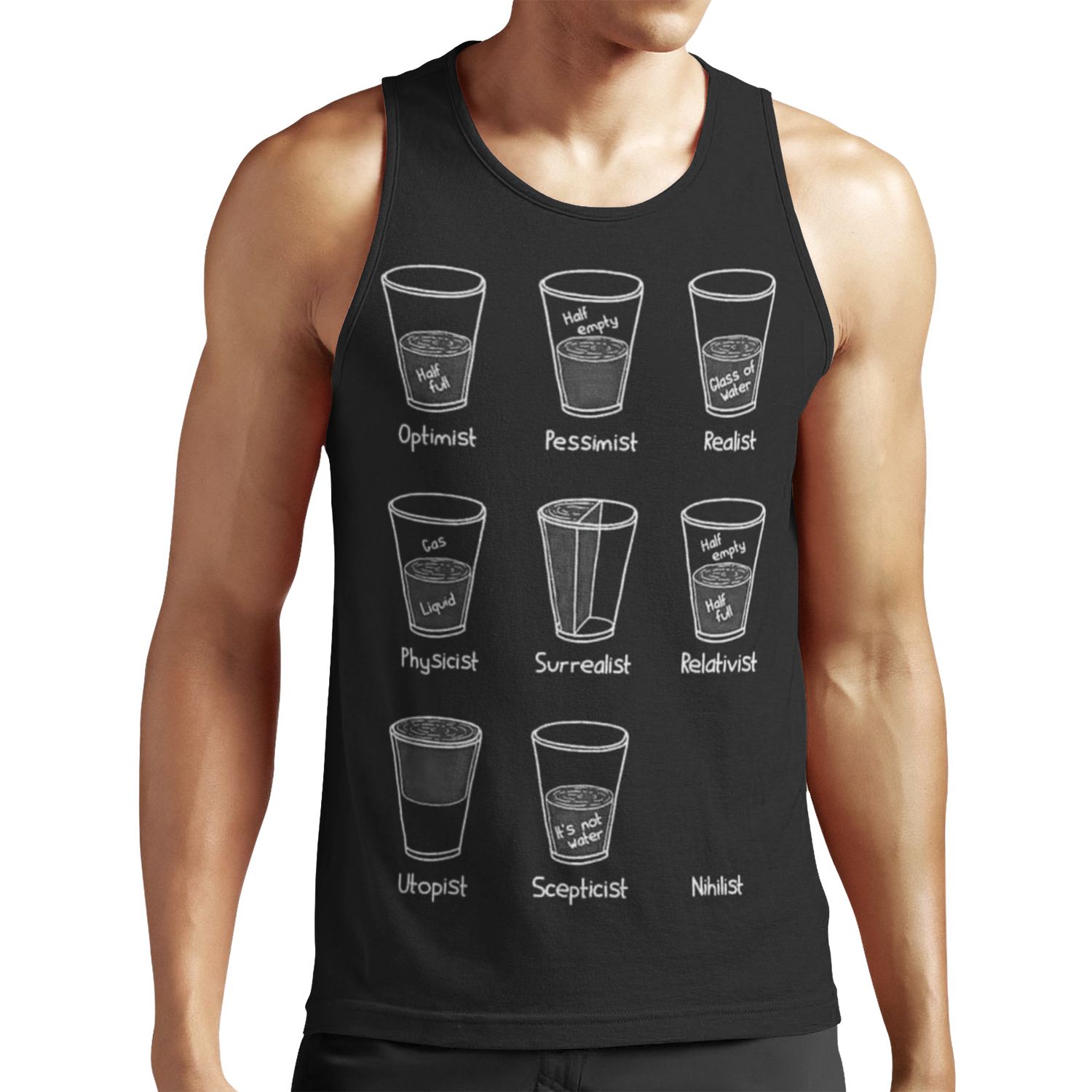 Cup Philosophy All-over-print Unisex Tank Top