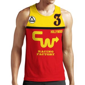 Cw Bmx Racing Mike Miranda No 3 Replica All-over-print Unisex Tank Top
