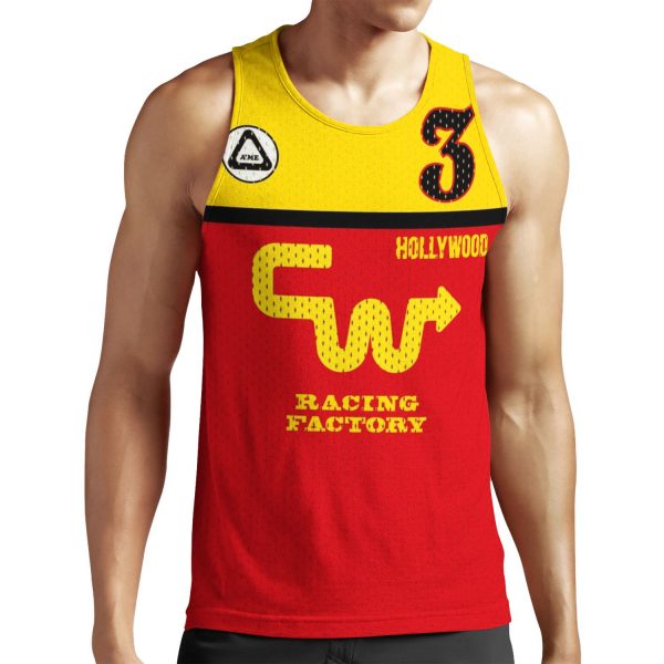 Cw Bmx Racing Mike Miranda No 3 Replica All-over-print Unisex Tank Top