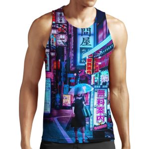 Cyborg Beauty Queen All-over-print Unisex Tank Top