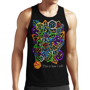 D And D Dungeons And Dragons This Is How I Roll All-over-print Unisex Tank Top