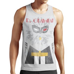 D Gray Man Art Deco All-over-print Unisex Tank Top