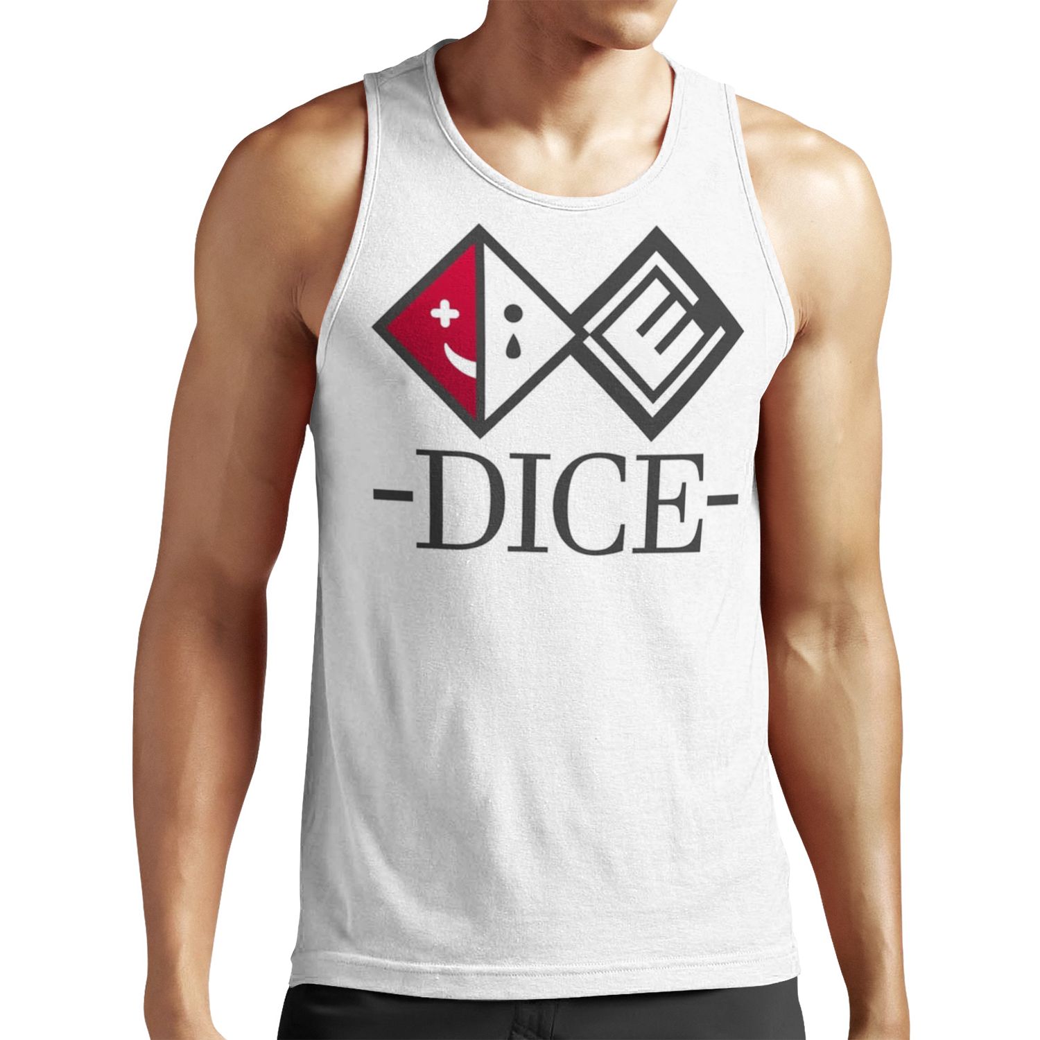 D I C E Logo All-over-print Unisex Tank Top