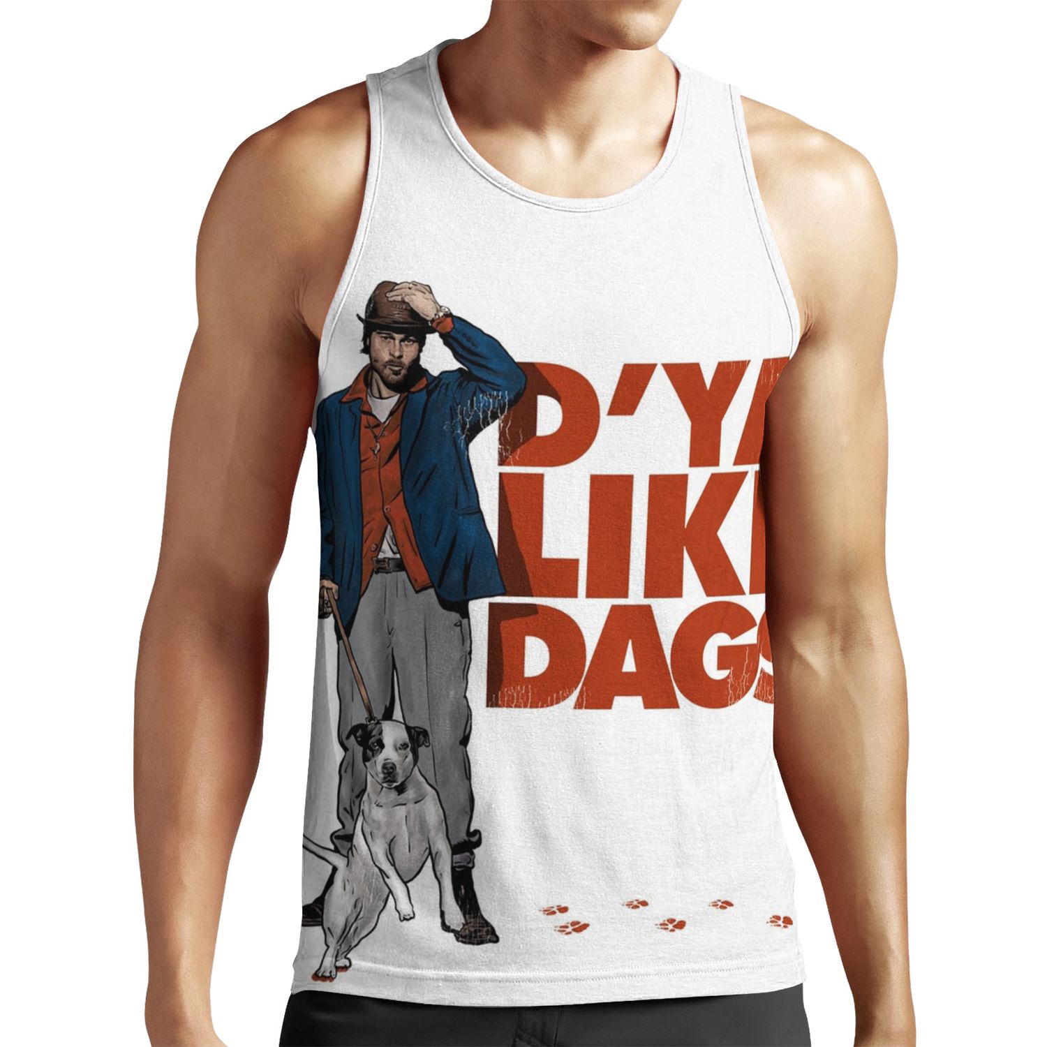 D Ya Like Dags All-over-print Unisex Tank Top