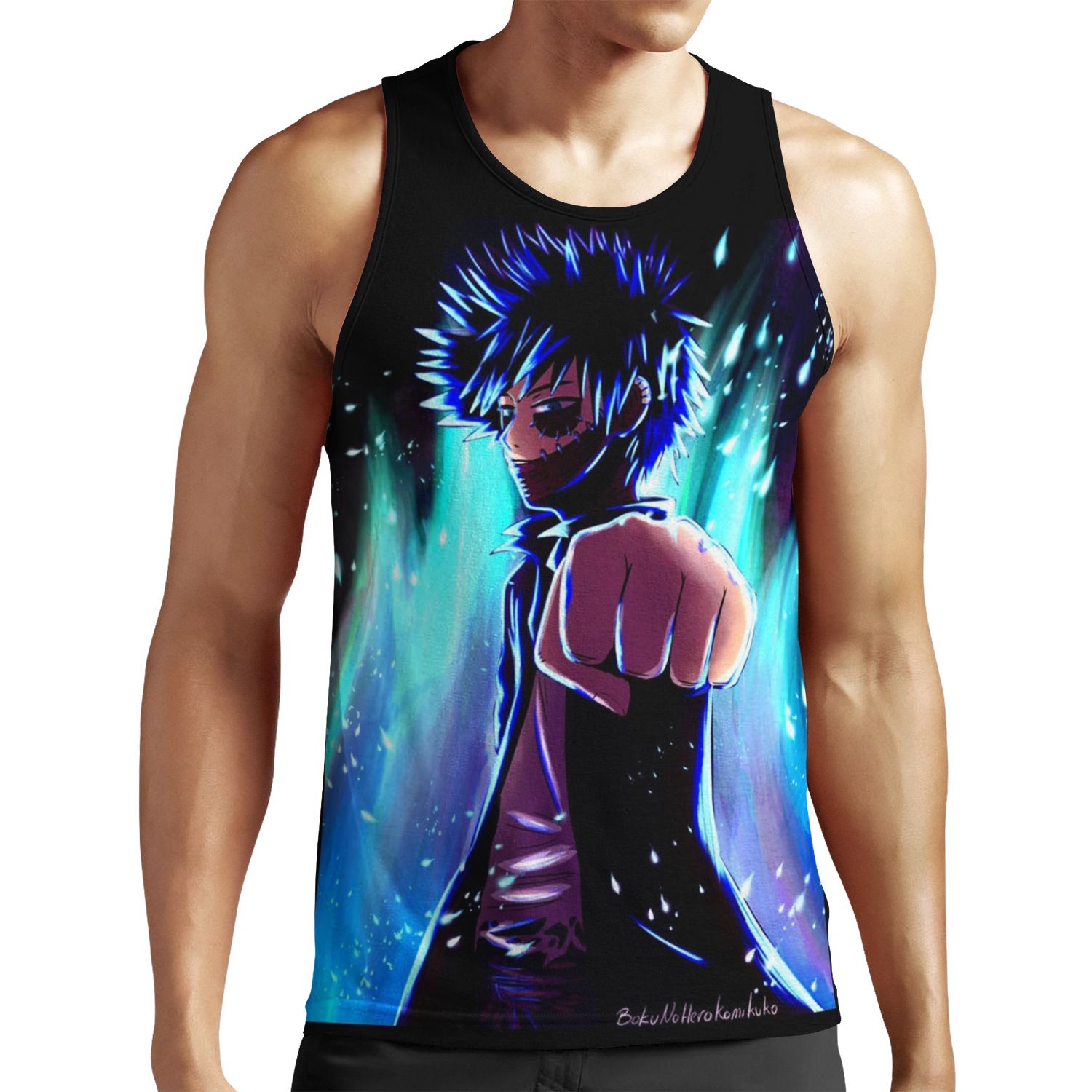 Dabi S Ambition Bnha Dabi Shade 2 All-over-print Unisex Tank Top