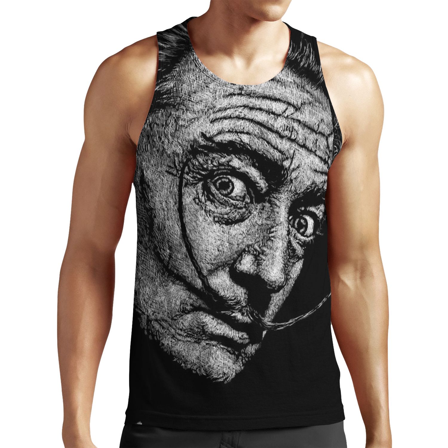 Dali All-over-print Unisex Tank Top