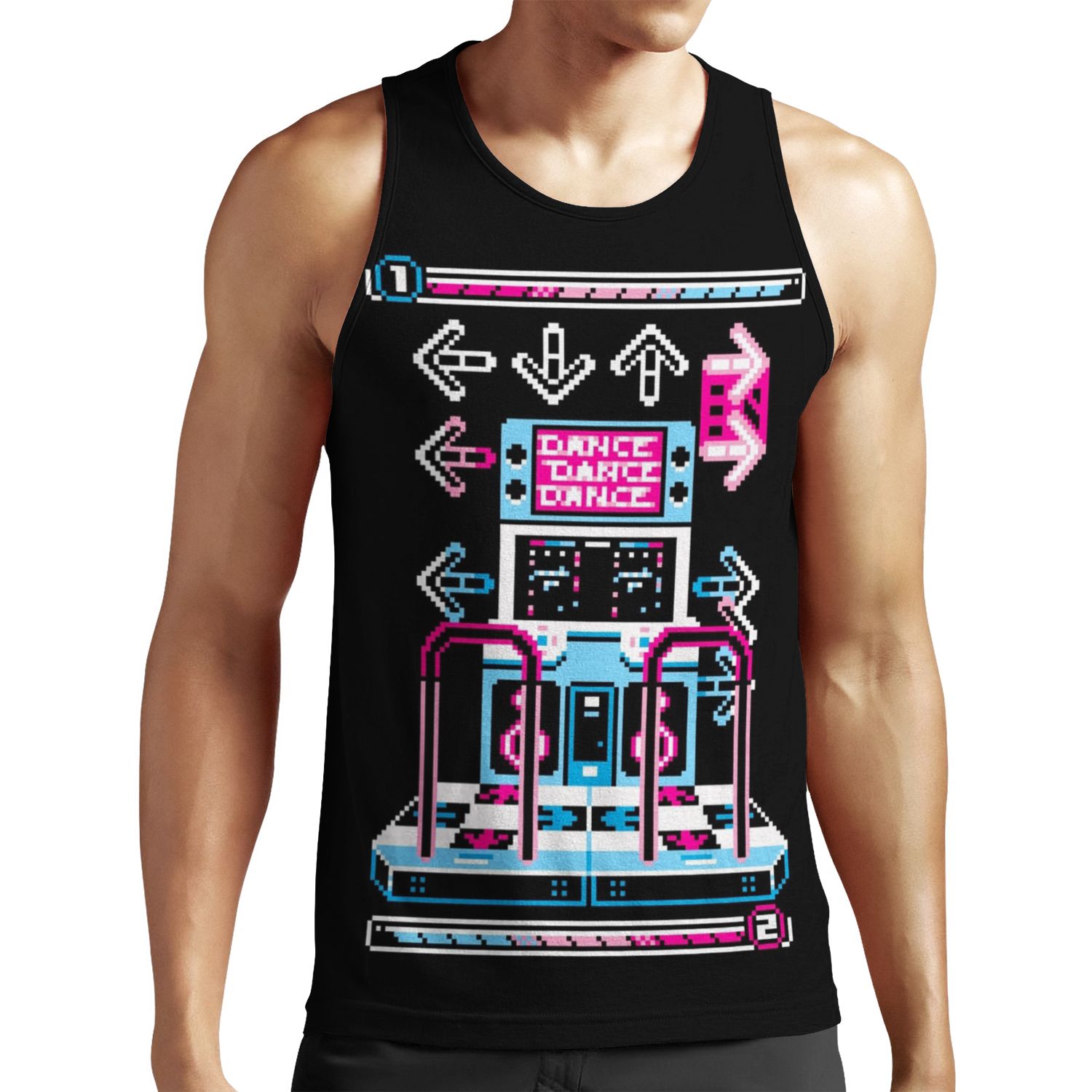 Dance Arcade All-over-print Unisex Tank Top