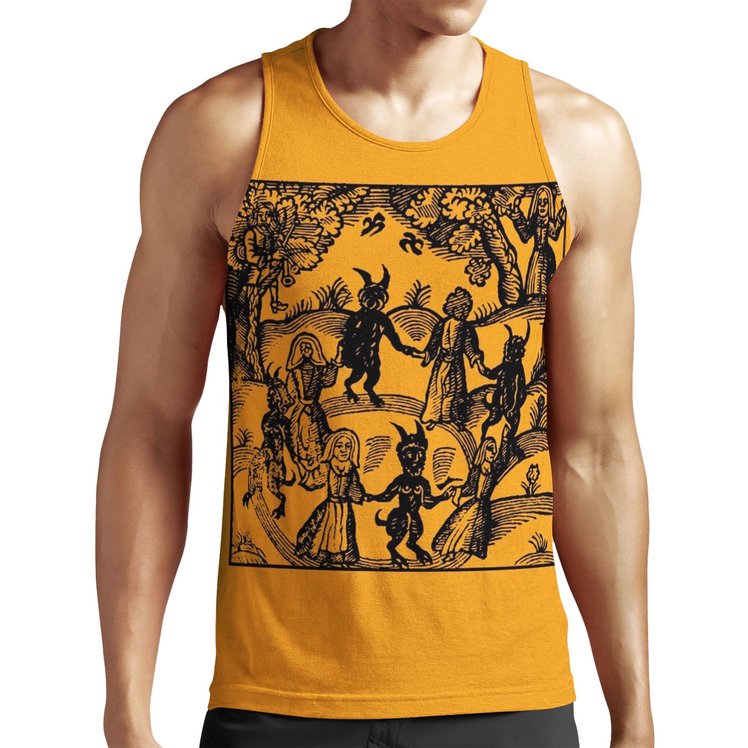 Dance With The Devil All-over-print Unisex Tank Top