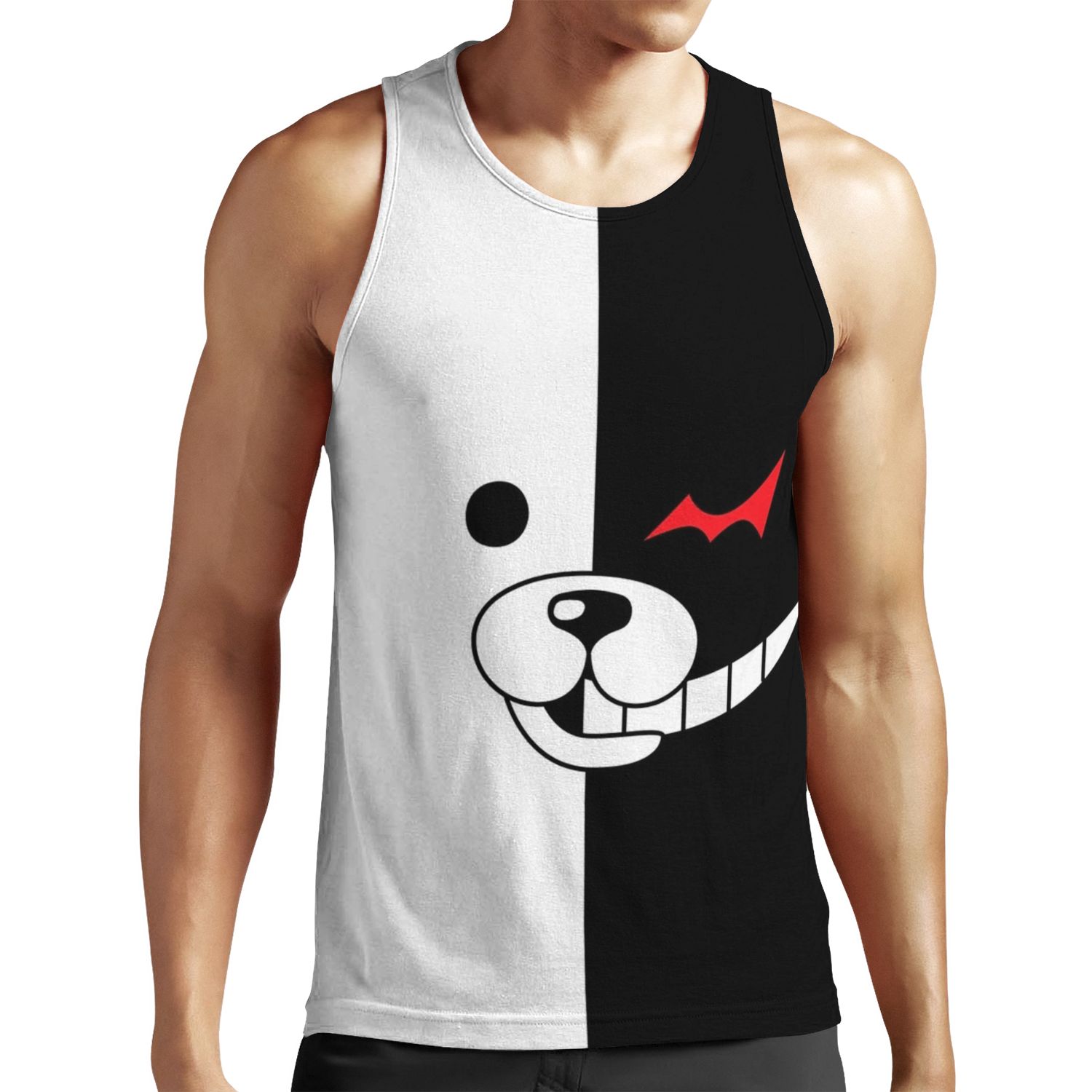 Danganronpa Monokuma All-over-print Unisex Tank Top