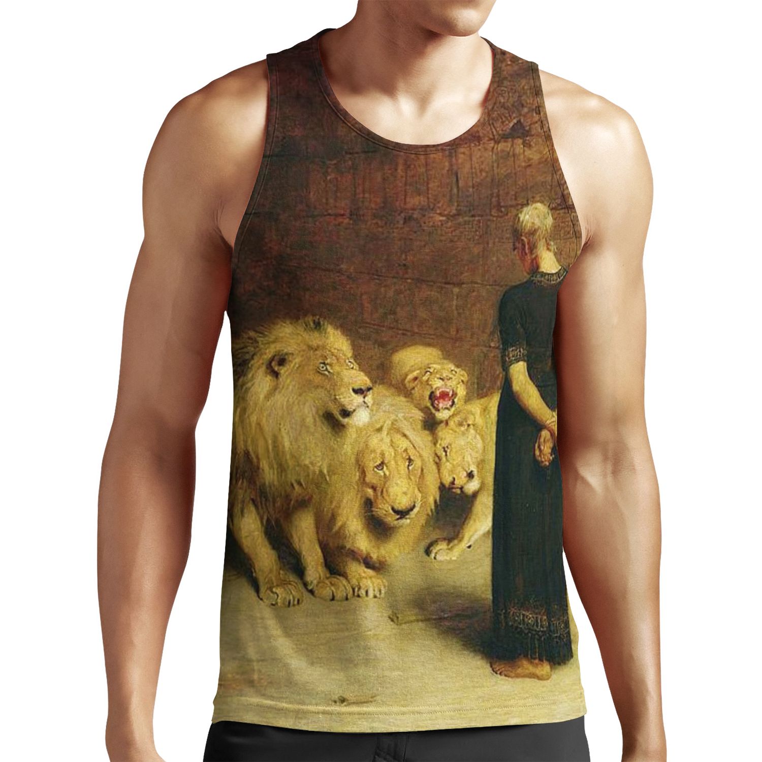 Daniel In The Lions Den All-over-print Unisex Tank Top