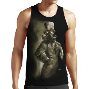 Dapper Cthulhu All-over-print Unisex Tank Top