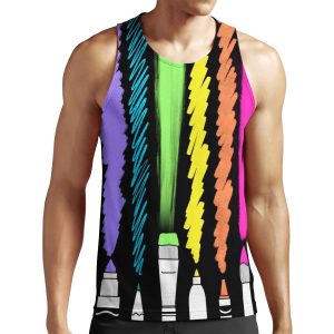 Dark Art Day All-over-print Unisex Tank Top