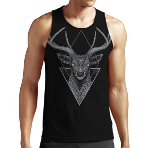 Dark Deer All-over-print Unisex Tank Top