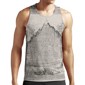 Dark Sic Mundus Creatus Est All-over-print Unisex Tank Top