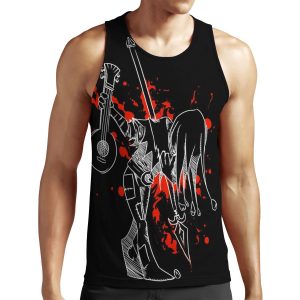 Darkest Dungeon Jester Finale White Version All-over-print Unisex Tank Top