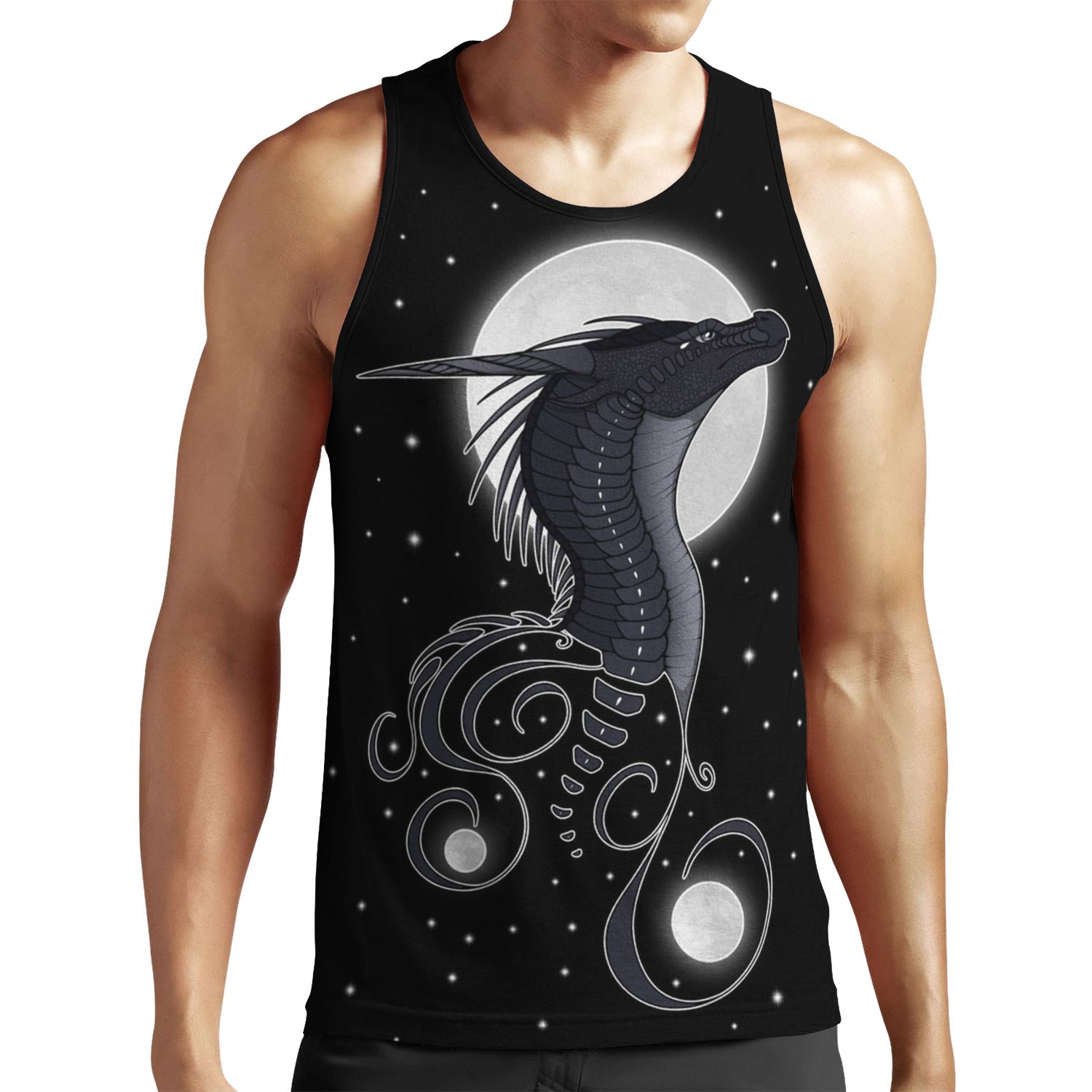 Darkstalker Wings Of Fire All-over-print Unisex Tank Top