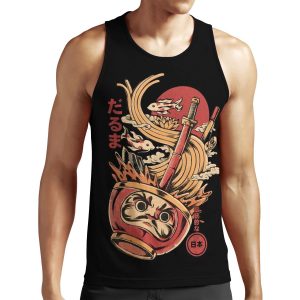 Daruma S Ramen All-over-print Unisex Tank Top