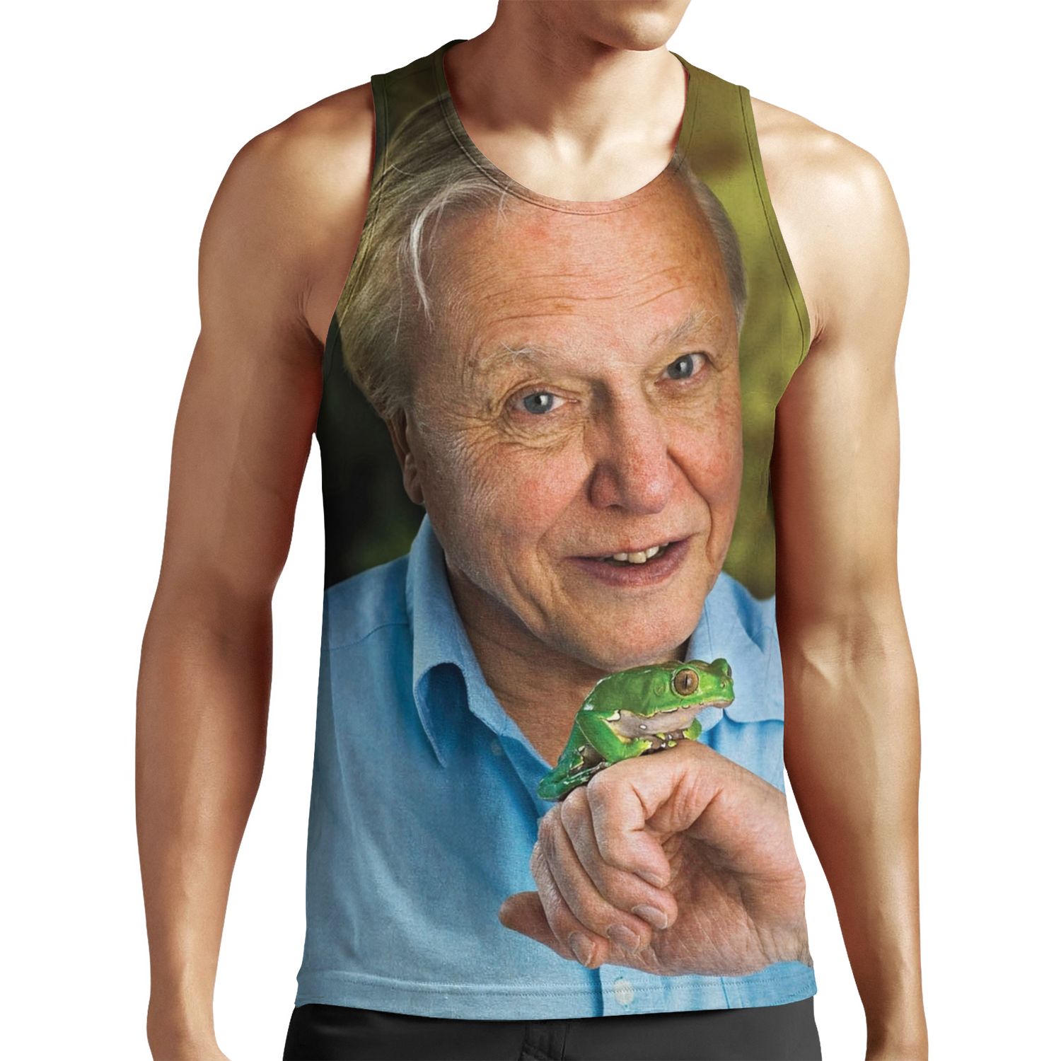 David Attenborough All Over Print All-over-print Unisex Tank Top