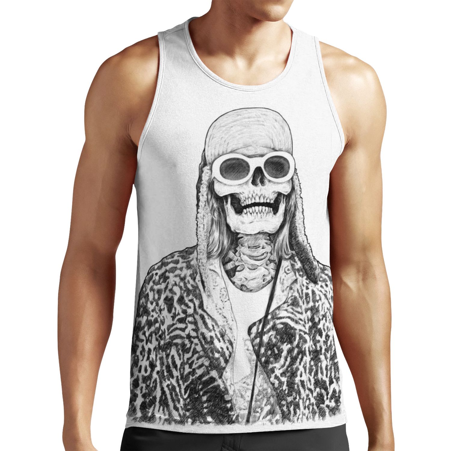 Dead Famous Kurt All-over-print Unisex Tank Top