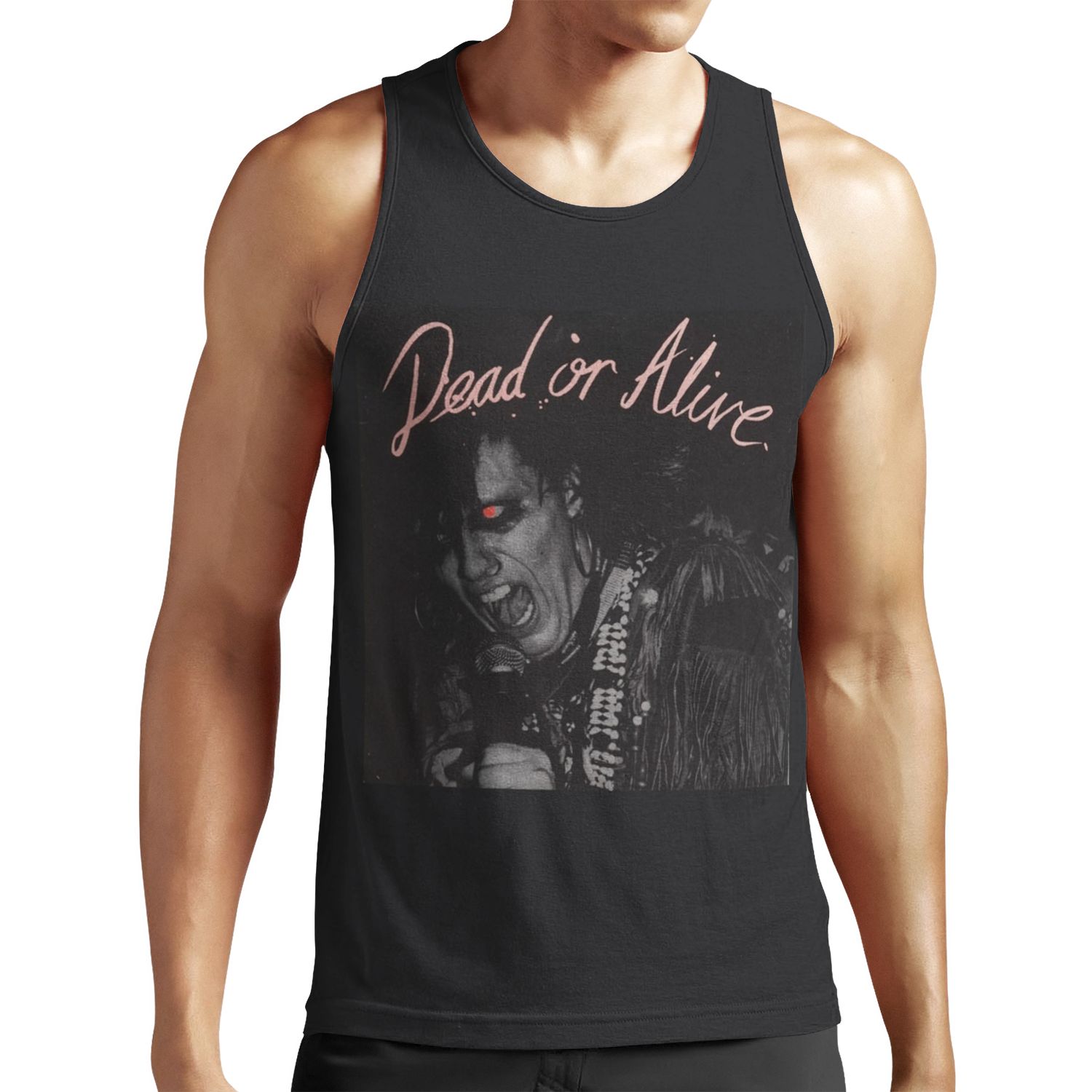Dead Or Alive Pete Burns Flowers All-over-print Unisex Tank Top