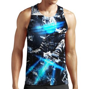 Dead Space White Noise Isaac All-over-print Unisex Tank Top