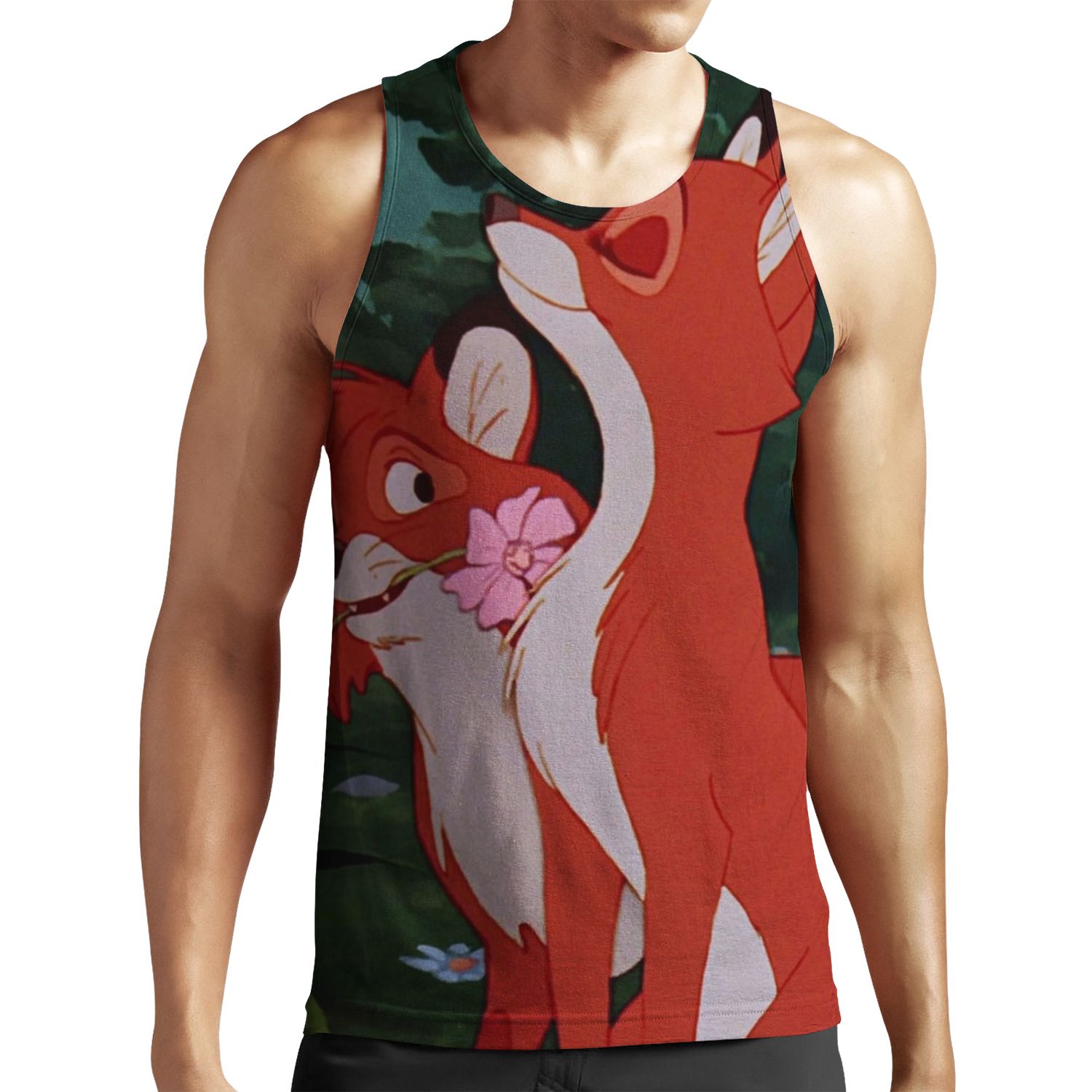 Death And Vixey All-over-print Unisex Tank Top