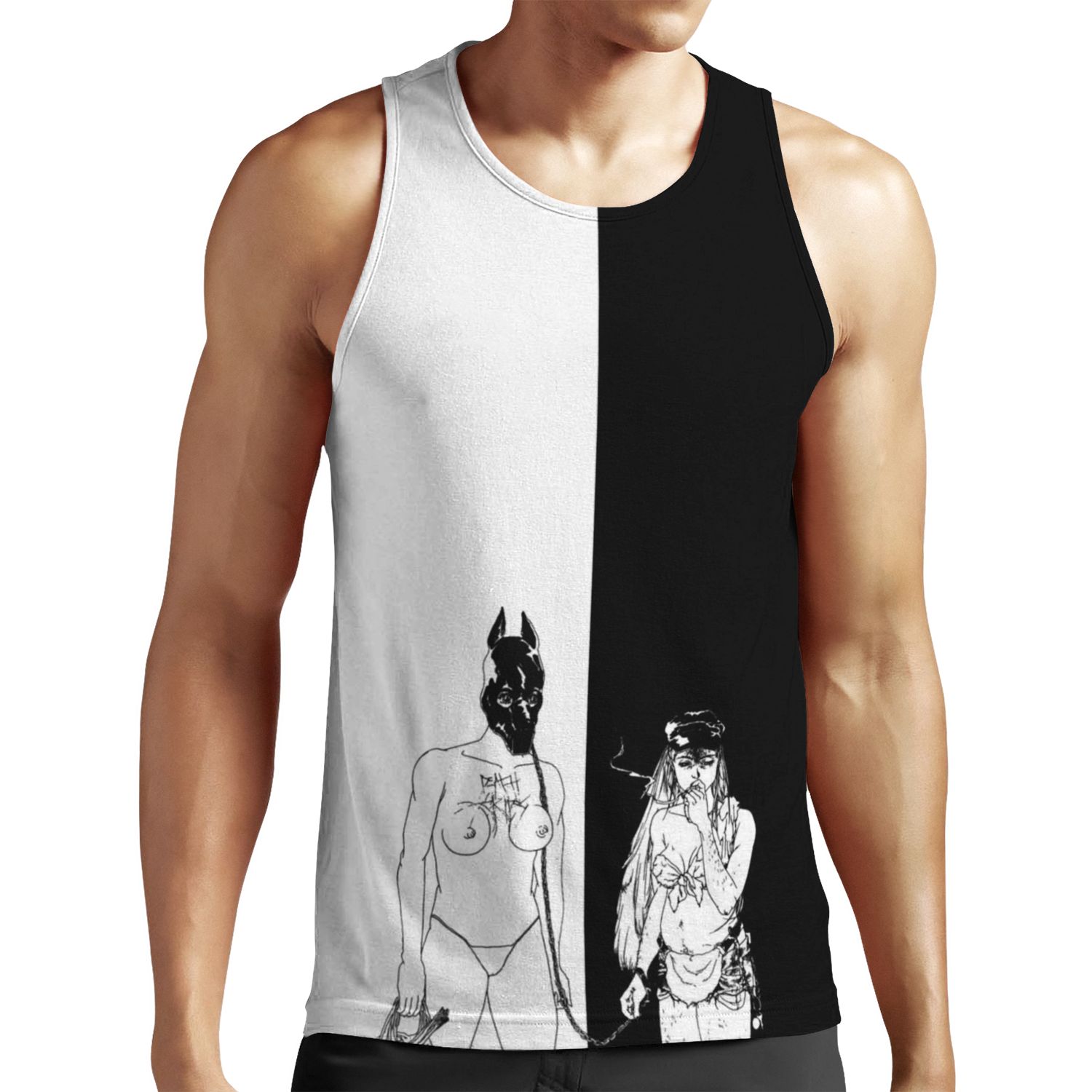 Death Grips The Money Store All-over-print Unisex Tank Top All-over-print Unisex Tank Top