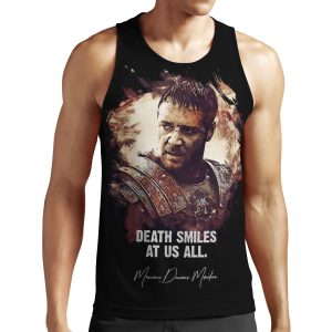 Death Smiles At Us All Maximus All-over-print Unisex Tank Top