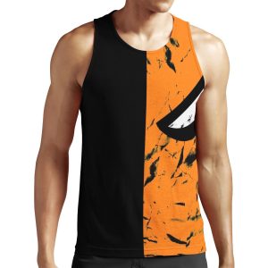 Deathstroke Faded All-over-print Unisex Tank Top